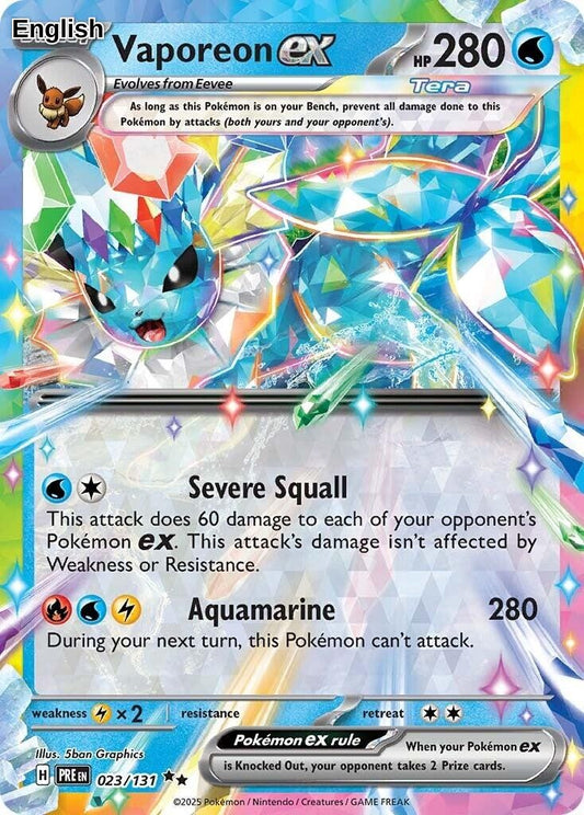Vaporeon ex - 023/131