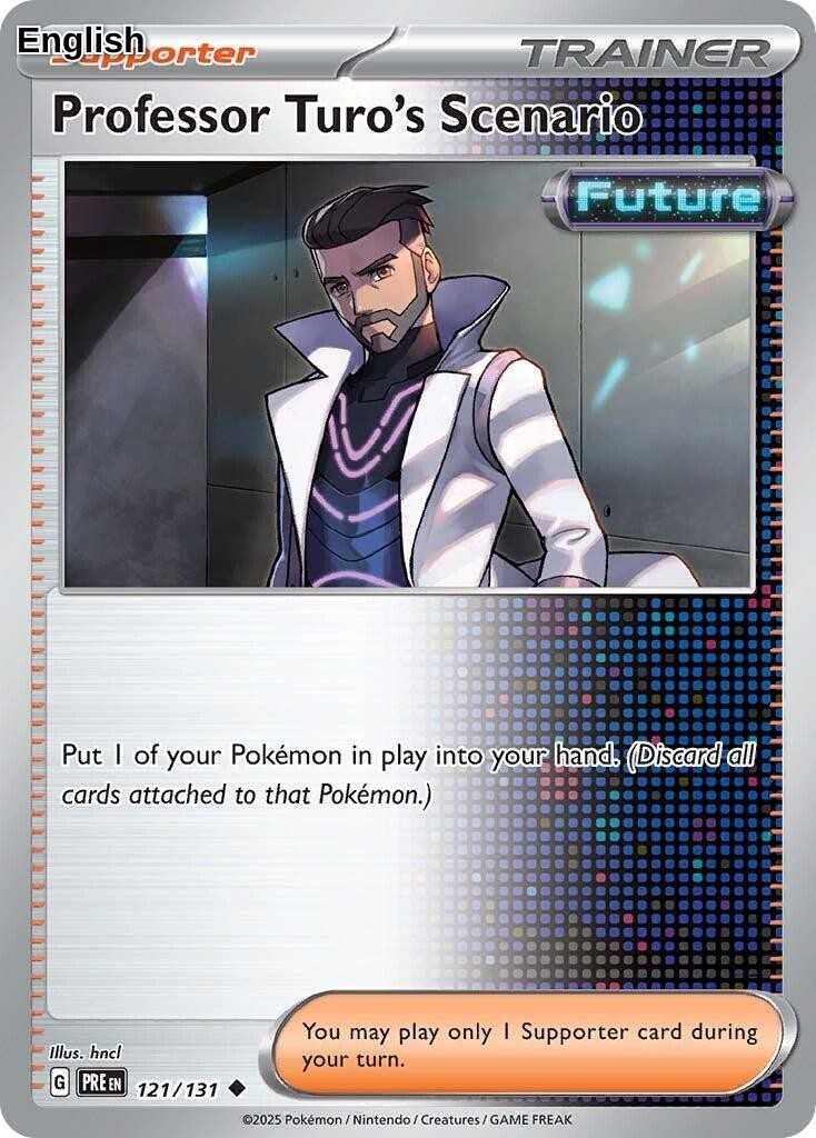 Professor Turo's Scenario [PRE - 121/131] SV: Prismatic Evolutions