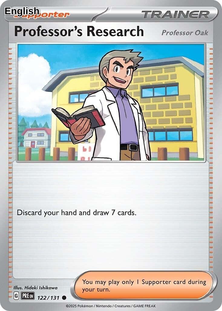Professor's Research [Professor Oak] [PRE - 122/131] SV: Prismatic Evolutions