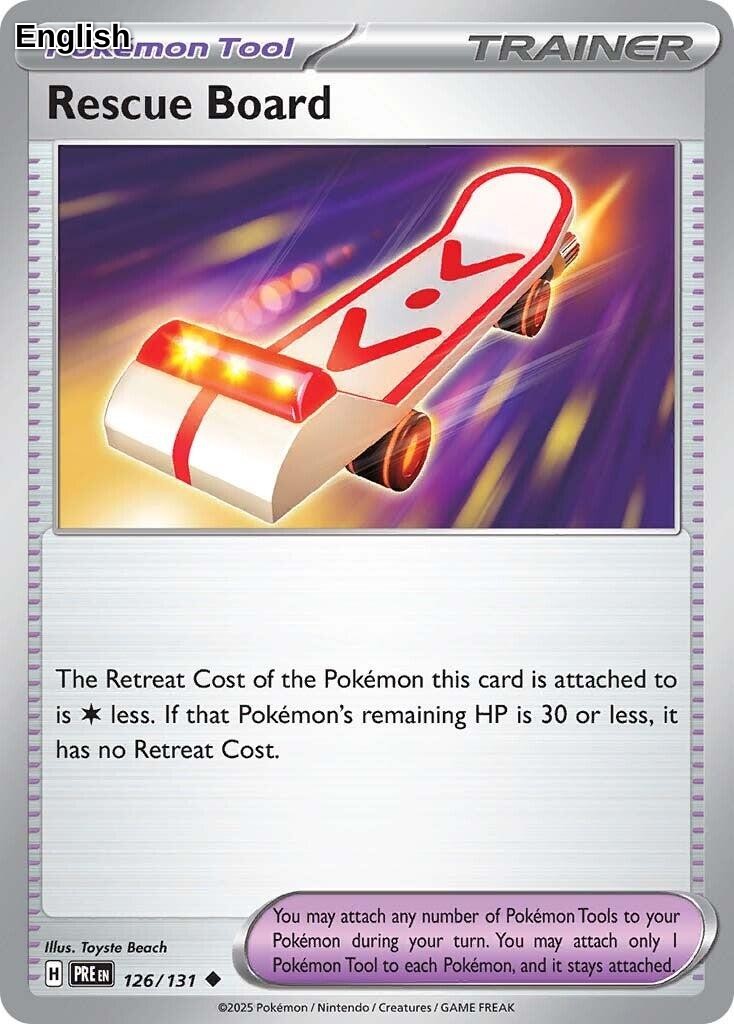 Rescue Board [PRE - 126/131] SV: Prismatic Evolutions