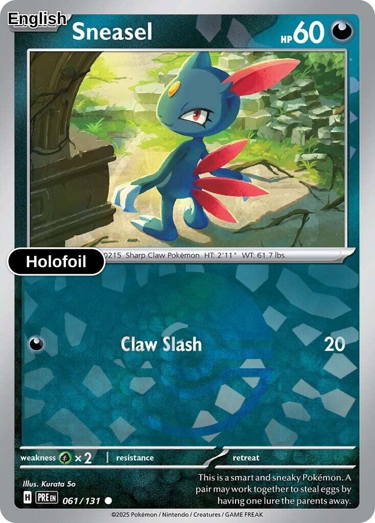 Sneasel (Poke Ball Pattern)