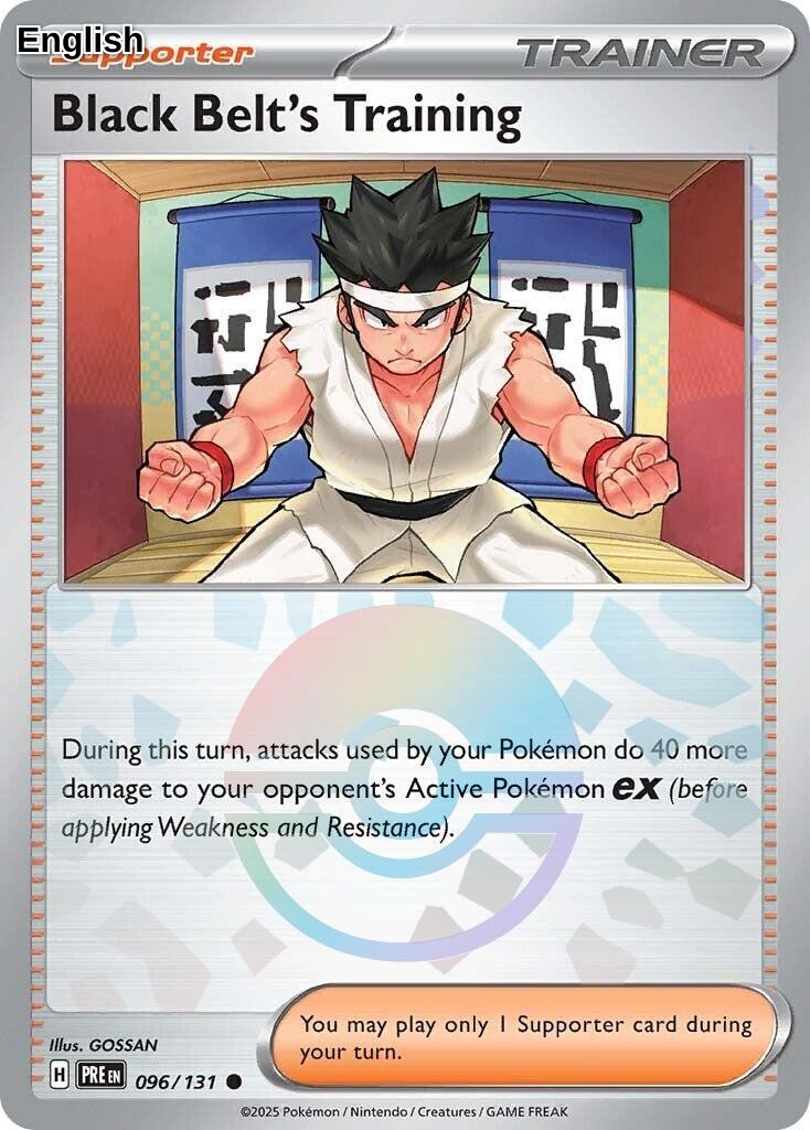 Black Belt's Training - 096/131 (Poke Ball Pattern)
