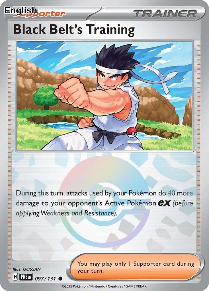 Black Belt's Training - 097/131 (Poke Ball Pattern)