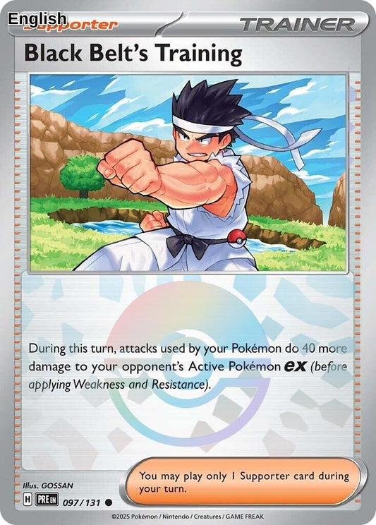 Black Belt's Training - 097/131 (Poke Ball Pattern)