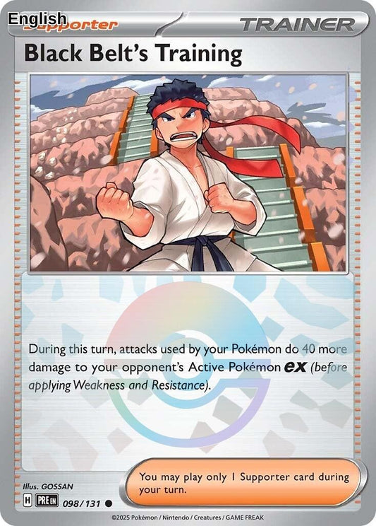 Black Belt's Training - 098/131 (Poke Ball Pattern)