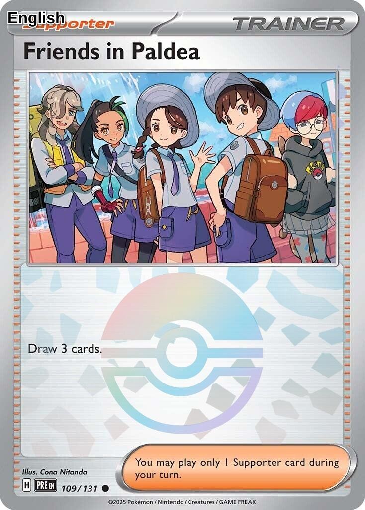Friends in Paldea - 109/131 (Poke Ball Pattern)