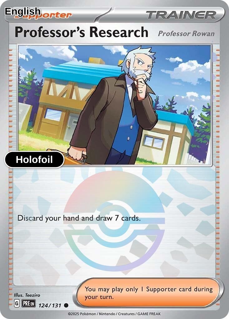 Professor's Research [Professor Rowan] (Poke Ball Pattern)