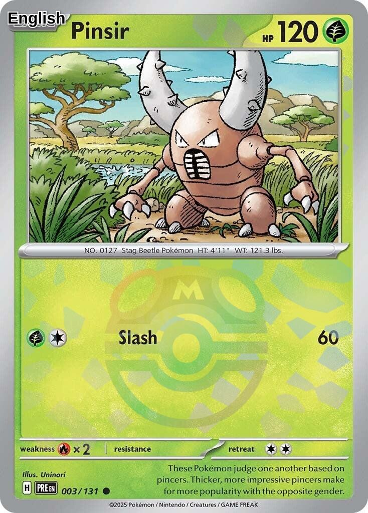 Pinsir (Master Ball Pattern)