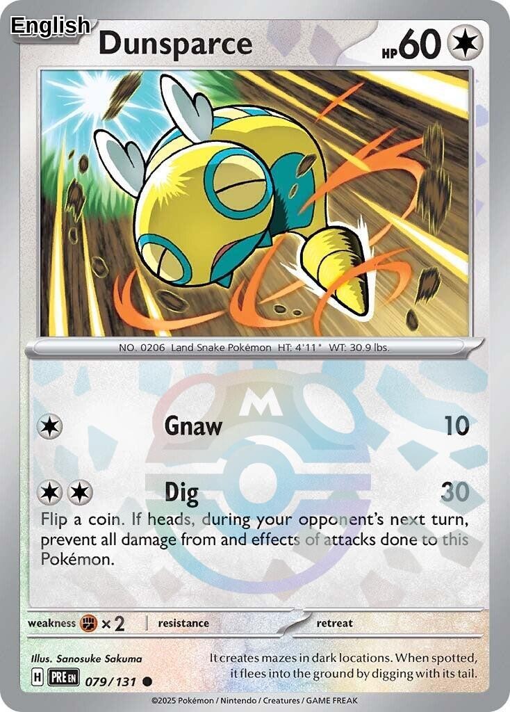 Dunsparce (Master Ball Pattern)