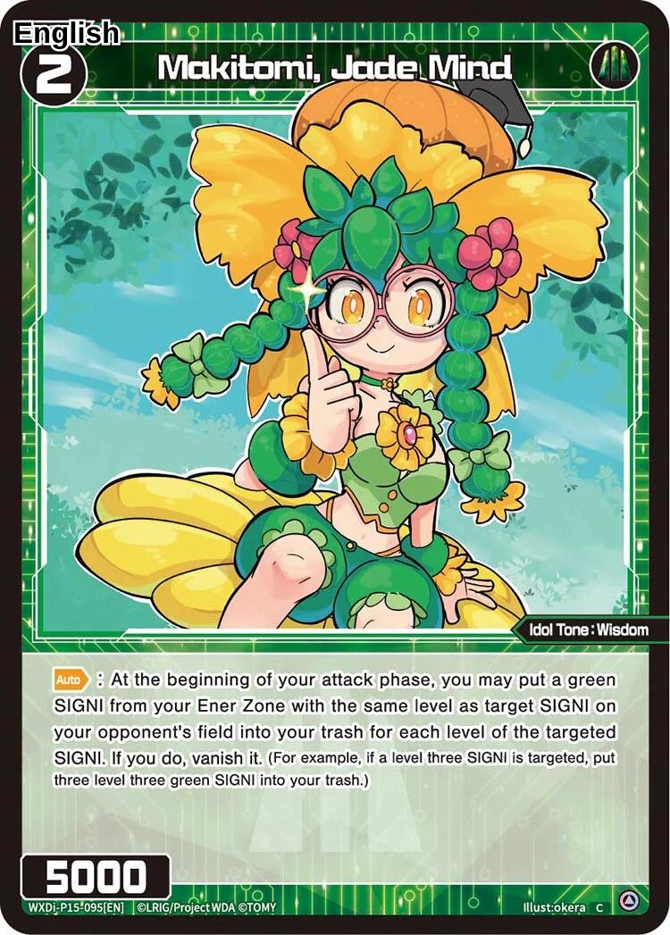 Makitomi, Jade Mind