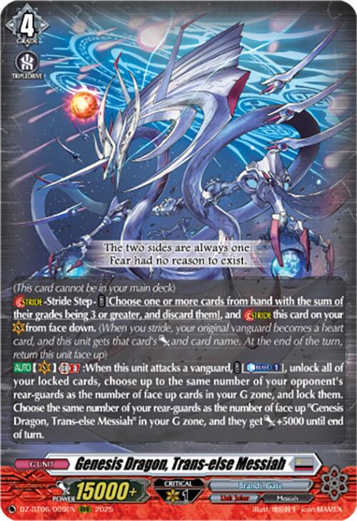 Genesis Dragon, Trans-else Messiah (DZ-BT06/009EN) [DZ-BT06: Generation Dragenesis]