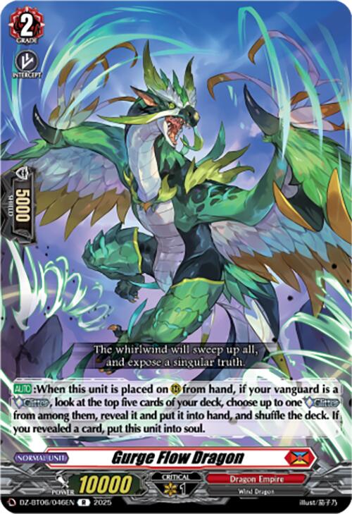 Gurge Flow Dragon (DZ-BT06/046EN) [DZ-BT06: Generation Dragenesis]