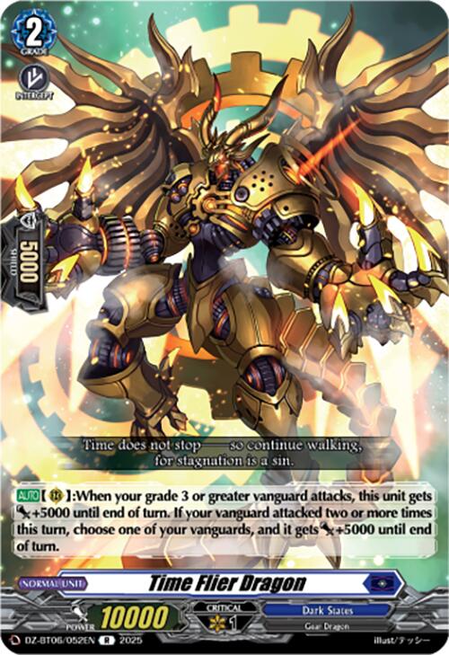 Time Flier Dragon (DZ-BT06/052EN) [DZ-BT06: Generation Dragenesis]