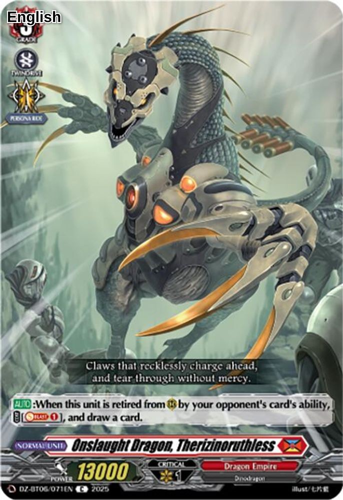 Onslaught Dragon, Therizinoruthless