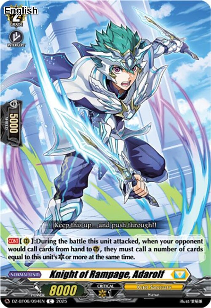 Knight of Rampage, Adarolf