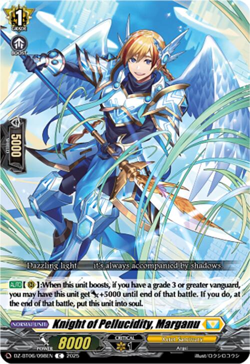 Knight of Pellucidity, Marganu (DZ-BT06/098EN) [DZ-BT06: Generation Dragenesis]