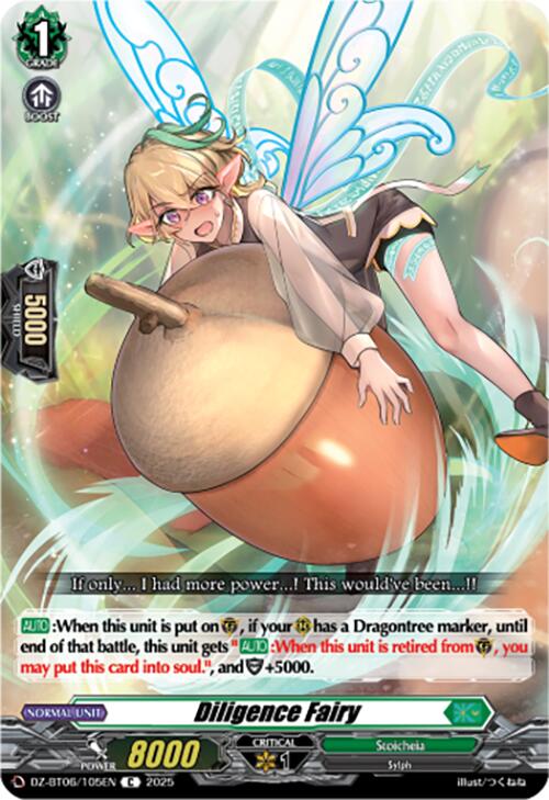 Diligence Fairy (DZ-BT06/105EN) [DZ-BT06: Generation Dragenesis]