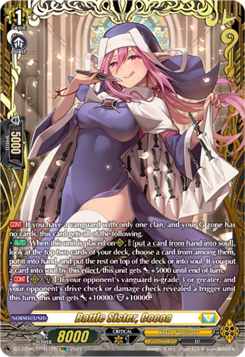 Battle Sister, Cocoa (DZ-BT06/FFR11EN) [DZ-BT06: Generation Dragenesis]