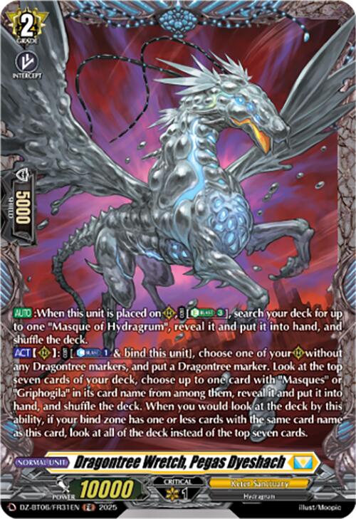 Dragontree Wretch, Pegas Dyeshach (DZ-BT06/FR31EN) [DZ-BT06: Generation Dragenesis]