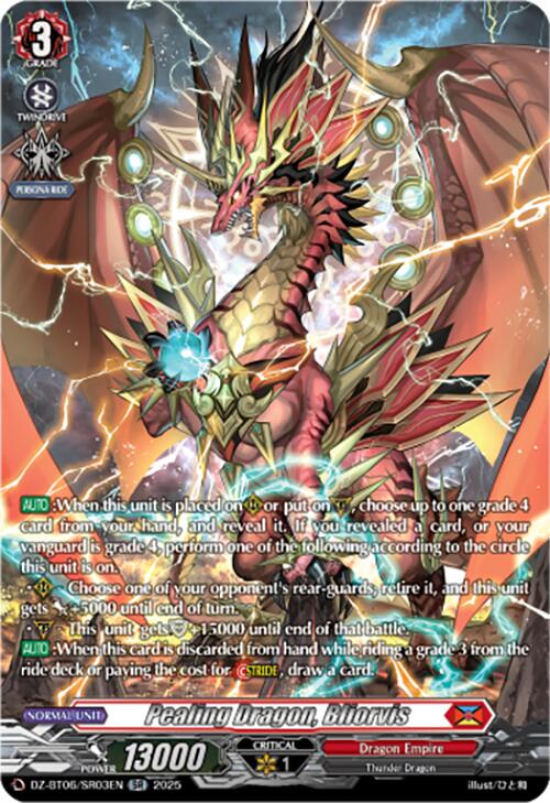 Pealing Dragon, Bliorvis (DZ-BT06/SR03EN) [DZ-BT06: Generation Dragenesis]