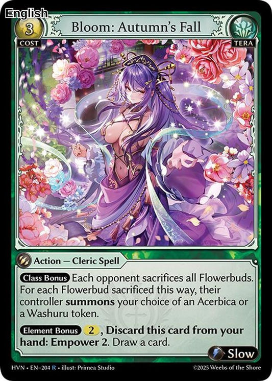 Bloom: Autumn's Fall