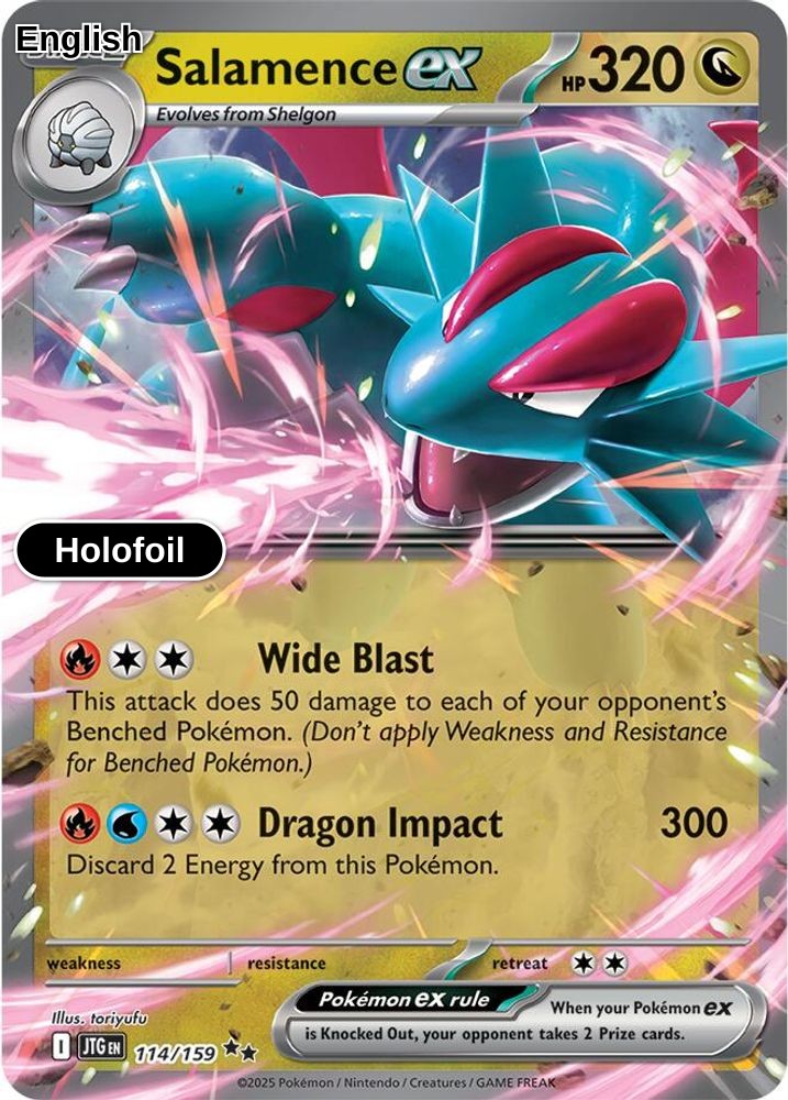 Salamence ex - 114/159