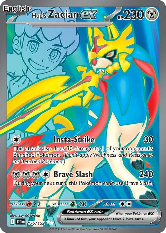 Hop's Zacian ex - 176/159