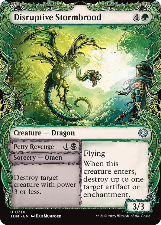 Disruptive Stormbrood (Showcase) [Tarkir: Dragonstorm]