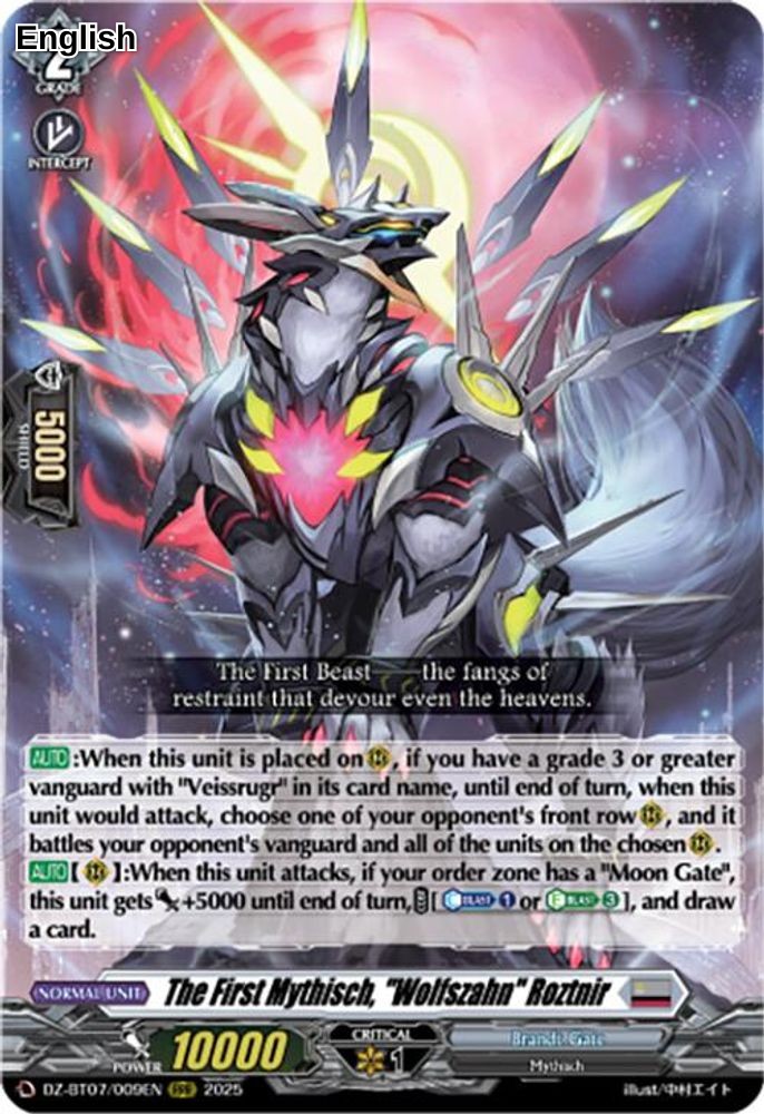 The First Mythisch, "Wolfszahn" Roztnir