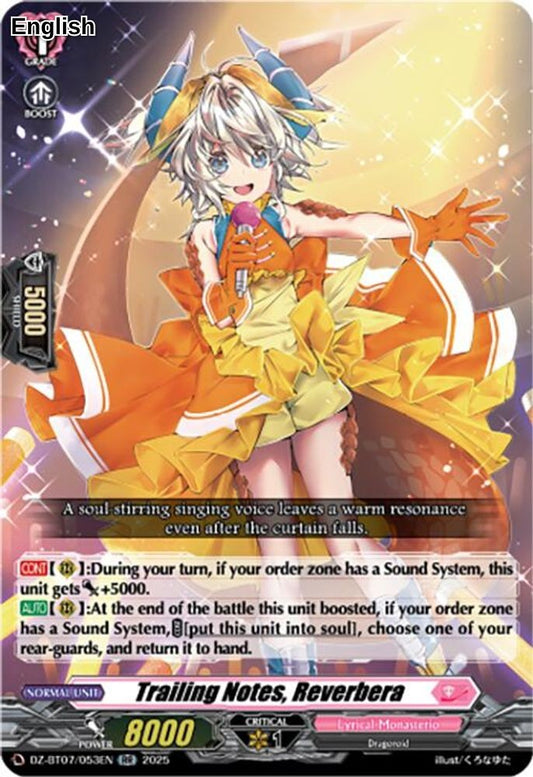 Trailing Notes, Reverbera