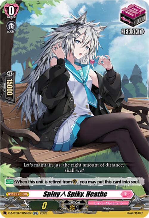 SpinySpiky, Heathe (DZ-BT07/054EN) [DZ-BT07: Moon Fangs & Cerulean Blaze]