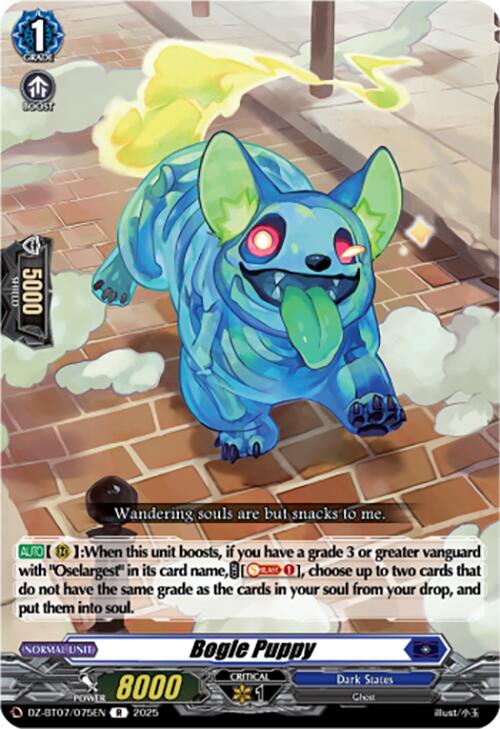 Bogle Puppy (DZ-BT07/075EN) [DZ-BT07: Moon Fangs & Cerulean Blaze]