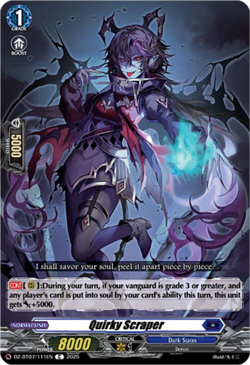 Quirky Scraper (DZ-BT07/111EN) [DZ-BT07: Moon Fangs & Cerulean Blaze]