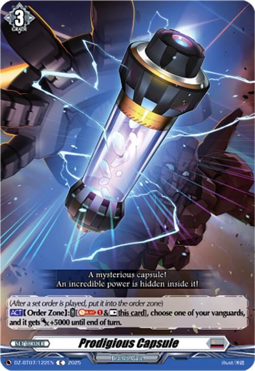 Prodigious Capsule (DZ-BT07/122EN) [DZ-BT07: Moon Fangs & Cerulean Blaze]