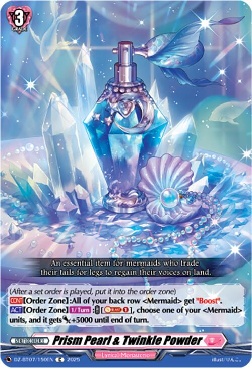 Prism Pearl & Twinkle Powder (DZ-BT07/150EN) [DZ-BT07: Moon Fangs & Cerulean Blaze]