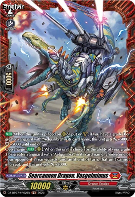 Searcannon Dragon, Vasgolmimus (FR)