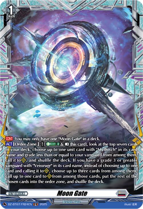 Moon Gate (DZ-BT07/FR24EN) [DZ-BT07: Moon Fangs & Cerulean Blaze]