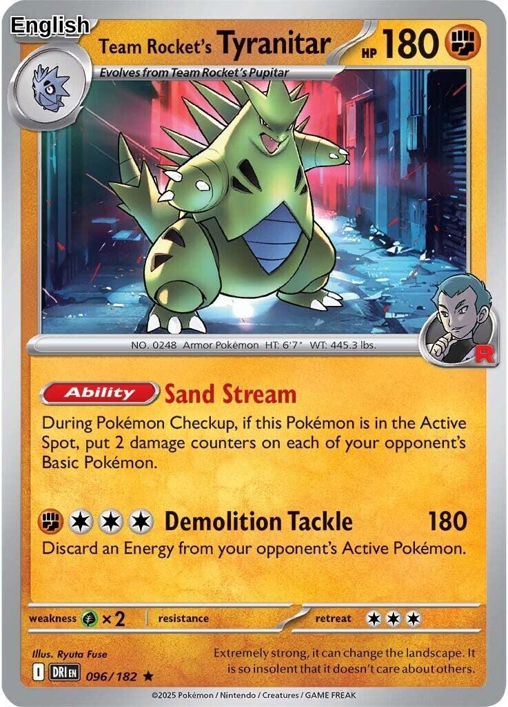 Team Rocket's Tyranitar