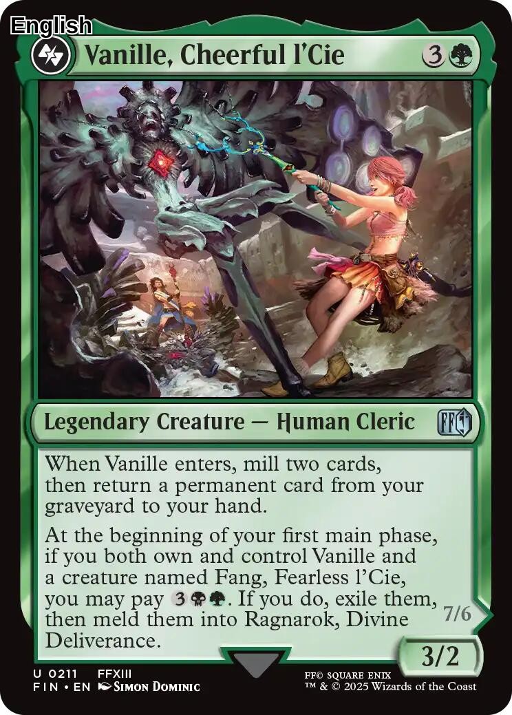 Vanille, Cheerful l'Cie