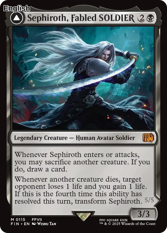 Sephiroth, Fabled SOLDIER