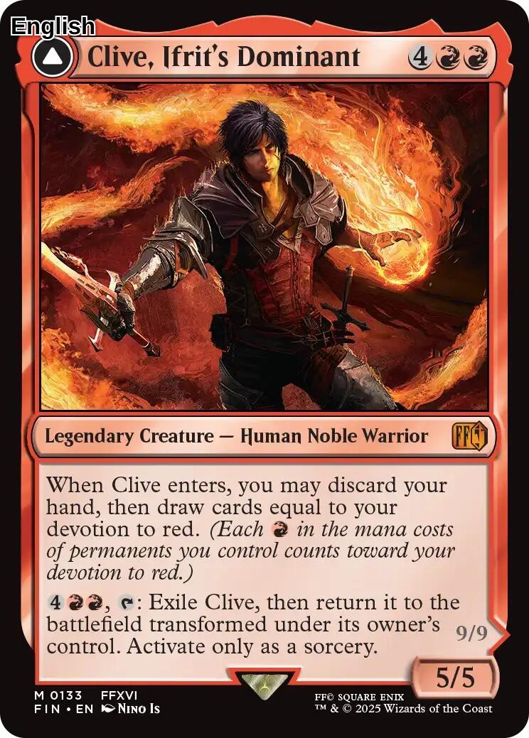 Clive, Ifrit's Dominant