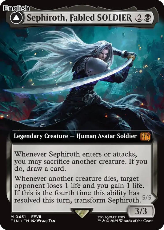 Sephiroth, Fabled SOLDIER (Extended Art)