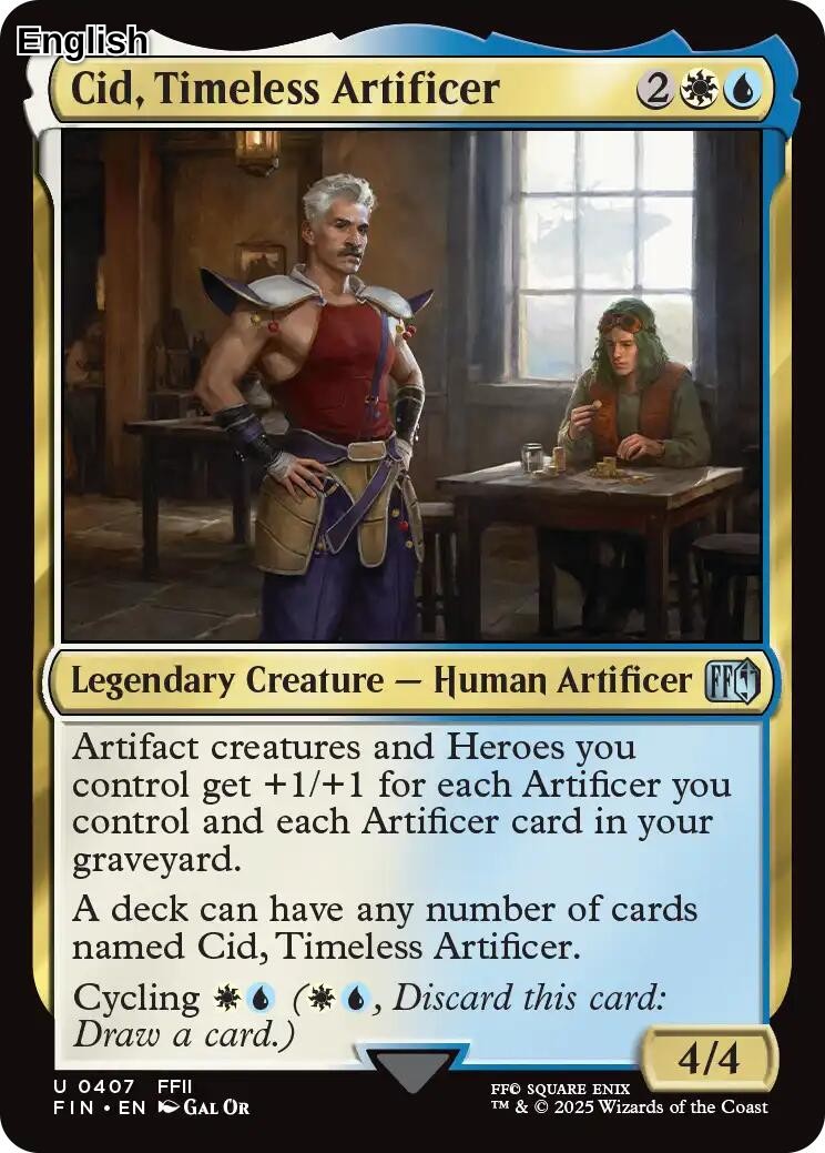 Cid, Timeless Artificer (0407)