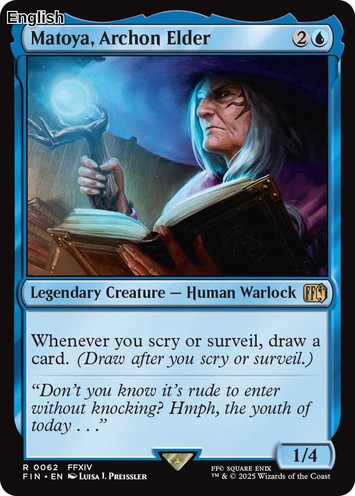 Matoya, Archon Elder