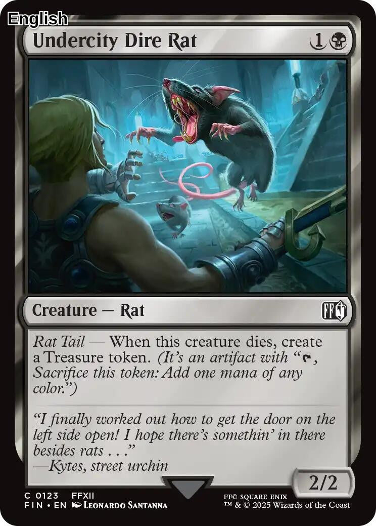 Undercity Dire Rat [FIN - 123] FINAL FANTASY