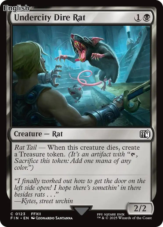 Undercity Dire Rat [FIN - 123] FINAL FANTASY