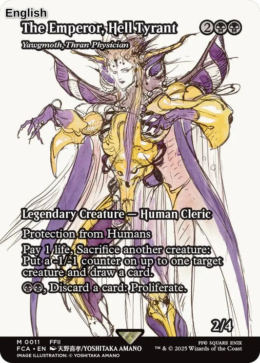 The Emperor, Hell Tyrant - Yawgmoth, Thran Physician (Showcase)