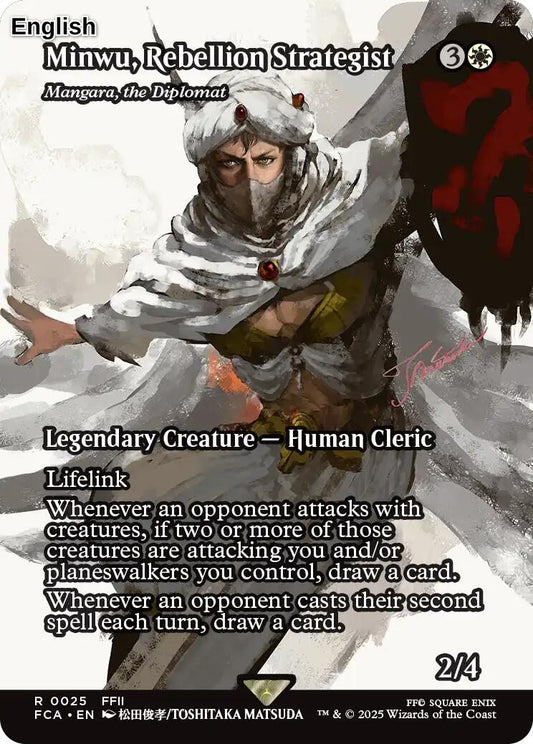 Minwu, Rebellion Strategist - Mangara, the Diplomat (Showcase)