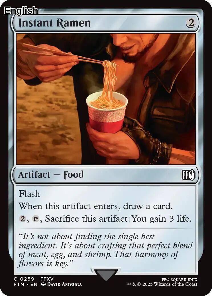 Instant Ramen