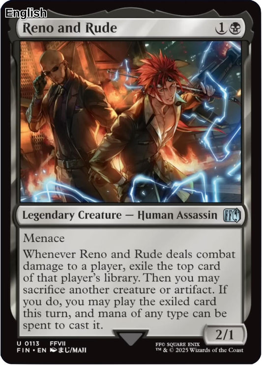 Reno and Rude [FIN - 113] FINAL FANTASY